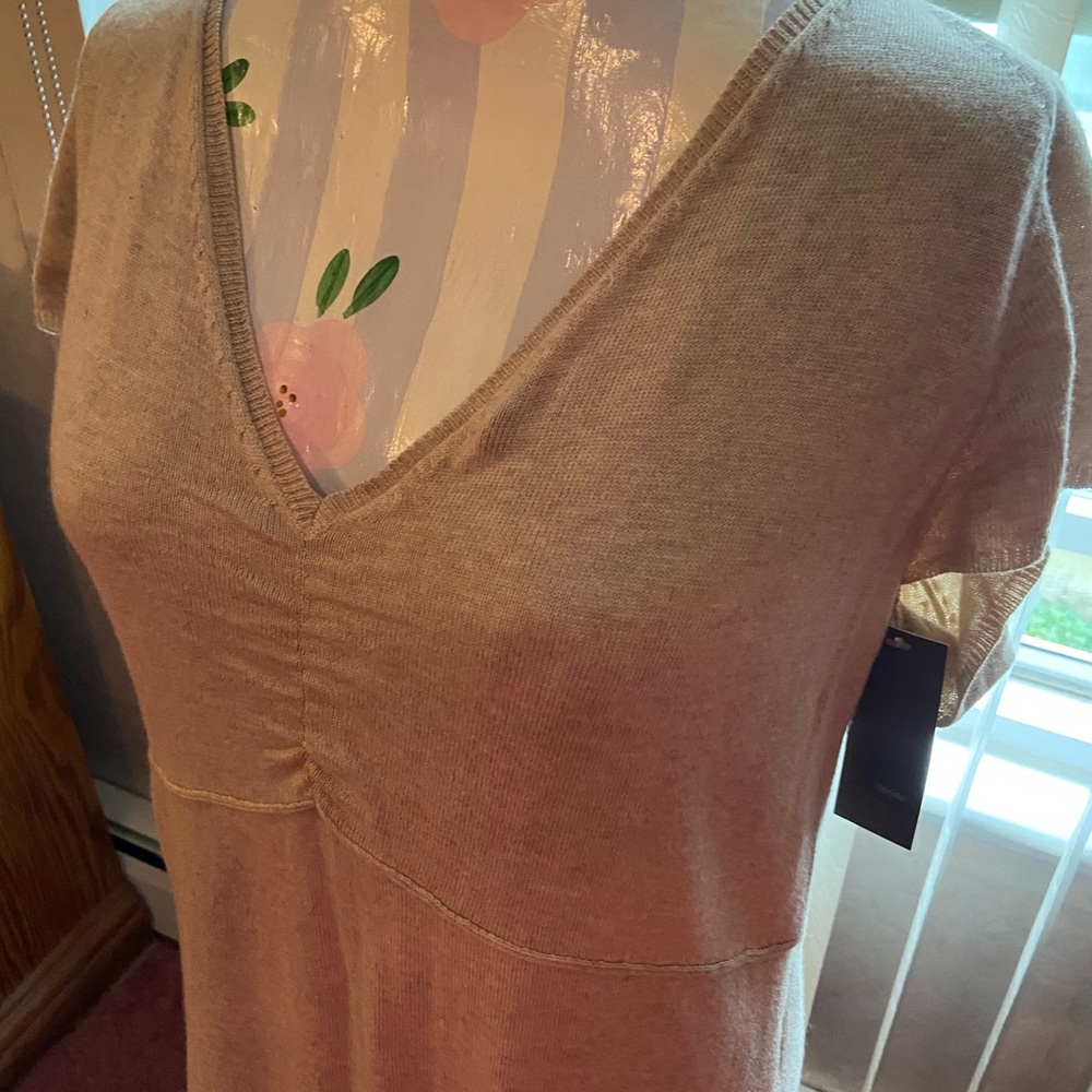 XXL Tan T-shirt dress